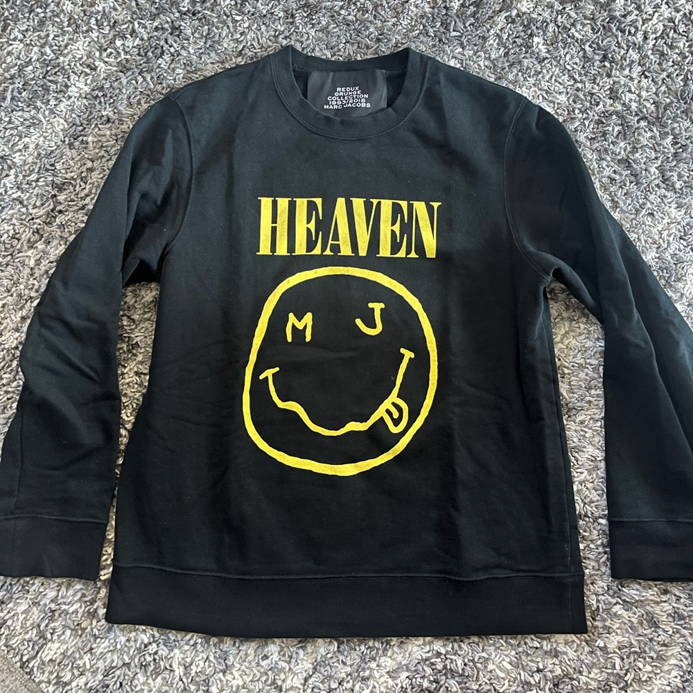 2018 Marc Jacobs Redux Grunge Sweatshirt Nirvana Lawsuit Size Small Unisex